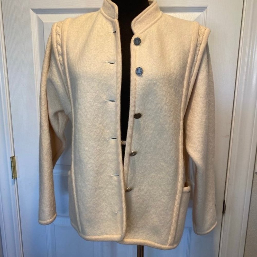 geiger wool cardigan sweater - 44